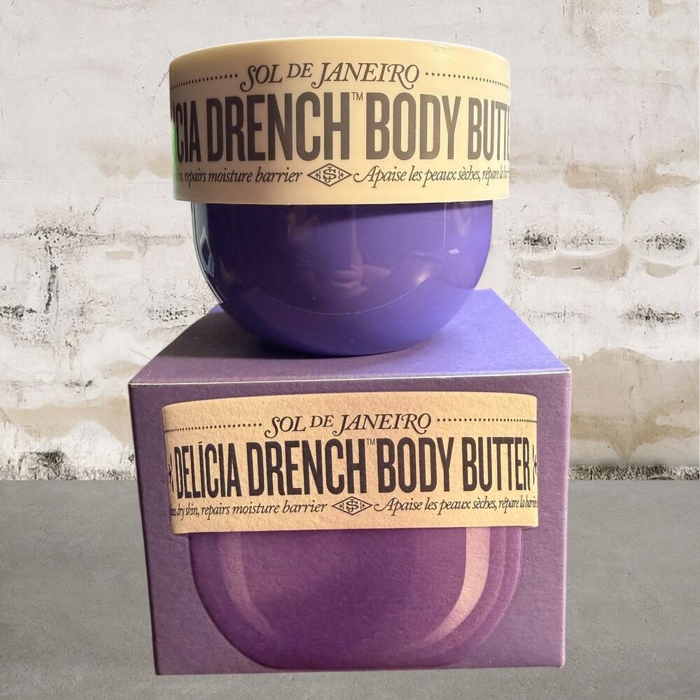 Sol de Janeiro $36 Delícia Drench Deeply Moisturizing Body Butter NIB